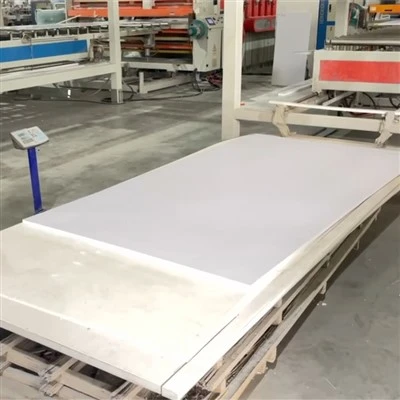 Vit hård pvc skumplastskiva